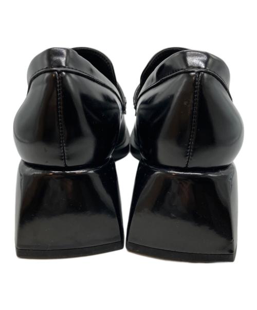 CHARLES & KEITH（チャールズアンドキース）CHARLES & KEITH (チャールズアンドキース) ペニーローファー ブラック サイズ:38の古着・服飾アイテム