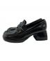 中古・古着 CHARLES & KEITH (チャールズアンドキース) ペニーローファー ブラック サイズ:38：4000円