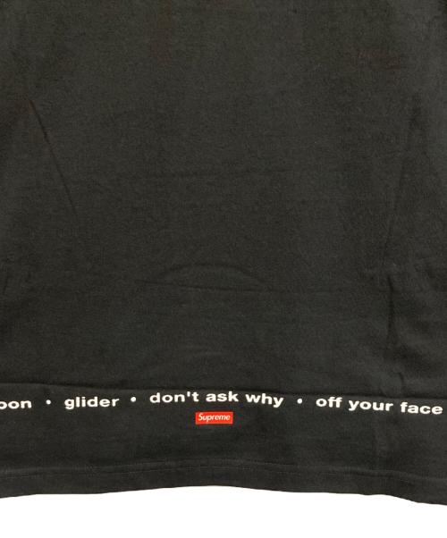 SUPREME（シュプリーム）SUPREME (シュプリーム) My Bloody Valentine (マイ ブラッディ ヴァレンタイン) Glider Tee　（グライダー・ティー） ブラック サイズ:XLの古着・服飾アイテム