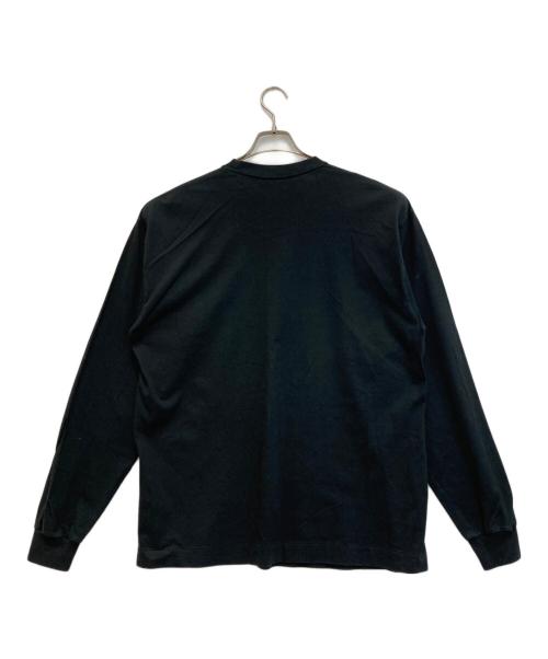 BAPE BY A BATHING APE（ベイプバイアベイシングエイプ）BAPE BY A BATHING APE (ベイプバイアベイシングエイプ) カモフラロゴTee ブラック サイズ:XLの古着・服飾アイテム