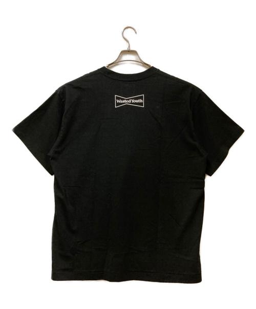 WASTED YOUTH（ウェイステッドユース）Wasted Youth (ウェイステッドユース) プリントTシャツ ブラック サイズ:XXLの古着・服飾アイテム