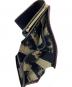 中古・古着 Vivienne Westwood (ヴィヴィアンウエストウッド) オーブモチーフがま口3つ折り財布 ブラック：10000円