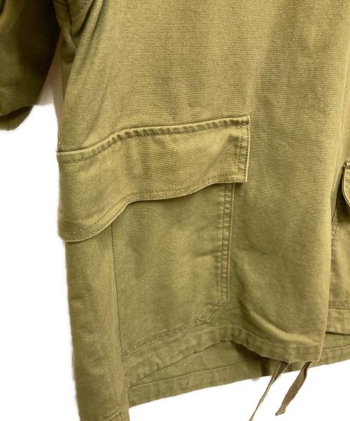 GRIP SWANY（グリップスワニー）GRIP SWANY (グリップスワニー) CAMP SALVAGE PARKA オリーブ サイズ:Lの古着・服飾アイテム