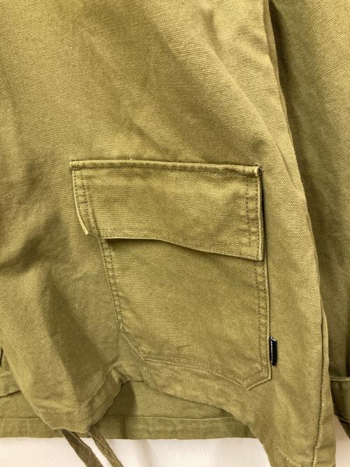 GRIP SWANY（グリップスワニー）GRIP SWANY (グリップスワニー) CAMP SALVAGE PARKA オリーブ サイズ:Lの古着・服飾アイテム