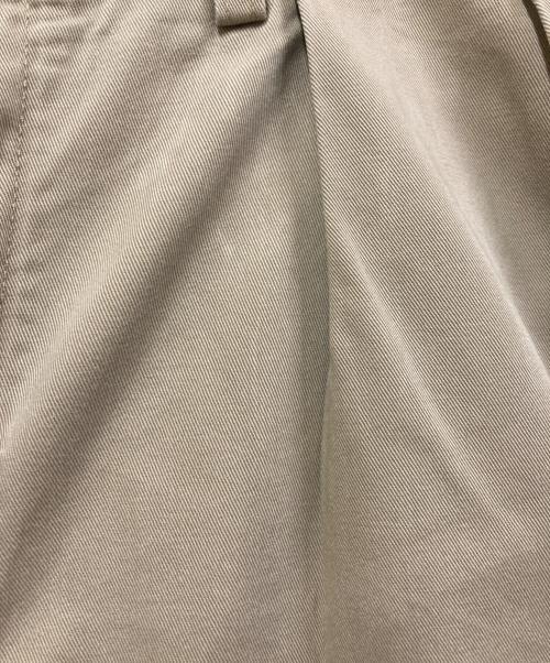 POLO RALPH LAUREN（ポロ・ラルフローレン）POLO RALPH LAUREN (ポロ・ラルフローレン) 90S ワイドタックチノ/ポロチノ ベージュ サイズ:35の古着・服飾アイテム