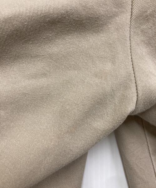 POLO RALPH LAUREN（ポロ・ラルフローレン）POLO RALPH LAUREN (ポロ・ラルフローレン) 90S ワイドタックチノ/ポロチノ ベージュ サイズ:35の古着・服飾アイテム