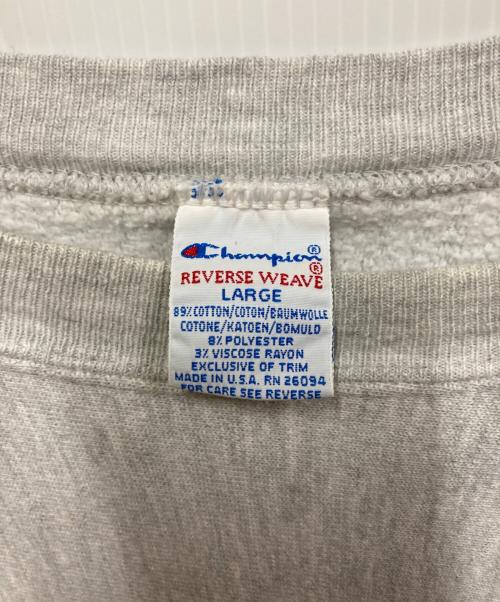 Champion REVERSE WEAVE（チャンピオン リバース ウィーブ）Champion REVERSE WEAVE (チャンピオン リバース ウィーブ) 90s【PHS FASTPITCH】リバースウィーブスウェット グレー サイズ:Lの古着・服飾アイテム