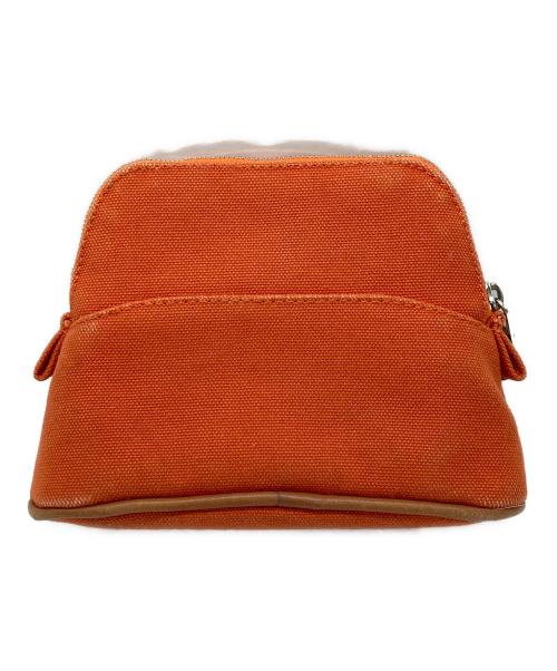 HERMES（エルメス）HERMES (エルメス) ボリードポーチ16 オレンジの古着・服飾アイテム