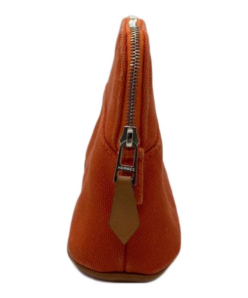 HERMES（エルメス）HERMES (エルメス) ボリードポーチ16 オレンジの古着・服飾アイテム