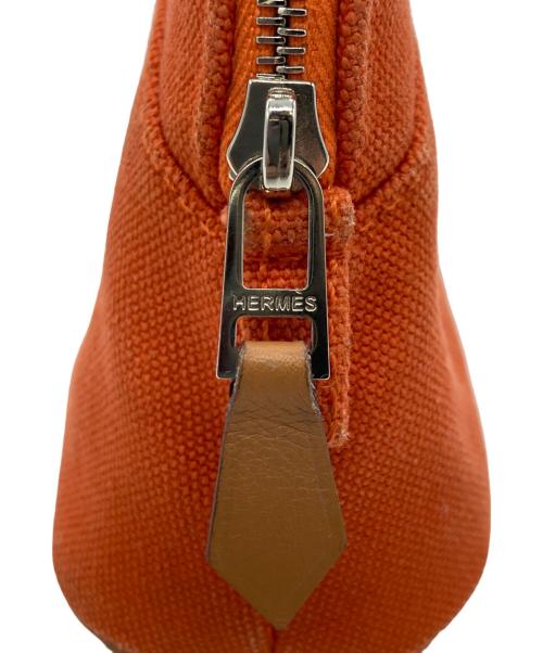 HERMES（エルメス）HERMES (エルメス) ボリードポーチ16 オレンジの古着・服飾アイテム