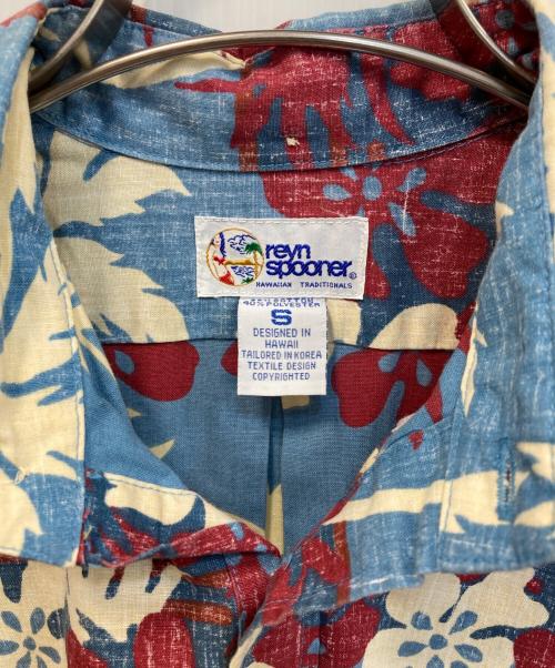 reyn spooner（レイン スプナー）reyn spooner (レイン スプナー) アロハシャツ ブルー サイズ:Sの古着・服飾アイテム