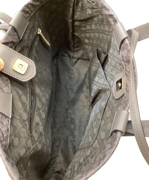 GHERARDINI（ゲラルディーニ）GHERARDINI (ゲラルディーニ) キルティング2WAYトートバッグ グレーの古着・服飾アイテム