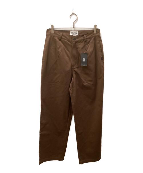 TENBOX（テンボックス）TENBOX (テンボックス) Work Pants ブラウン サイズ:Mの古着・服飾アイテム