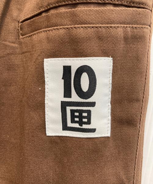TENBOX（テンボックス）TENBOX (テンボックス) Work Pants ブラウン サイズ:S 未使用品の古着・服飾アイテム