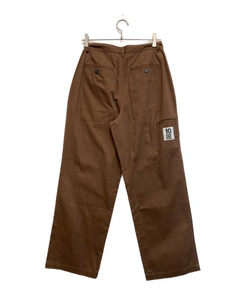 TENBOX（テンボックス）TENBOX (テンボックス) Work Pants ブラウン サイズ:S 未使用品の古着・服飾アイテム