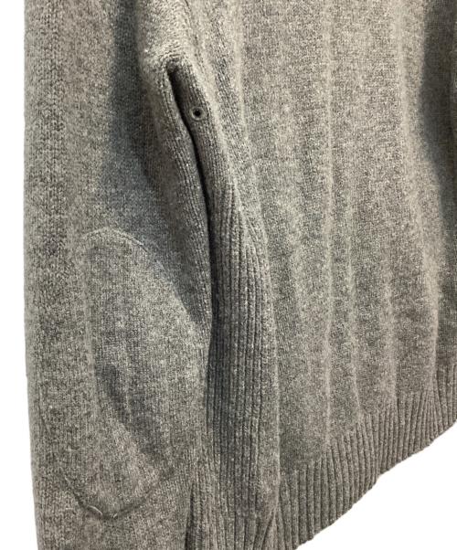 POLO RALPH LAUREN（ポロ・ラルフローレン）POLO RALPH LAUREN (ポロ・ラルフローレン) ビッグポニードライバーズニット グレー サイズ:Mの古着・服飾アイテム