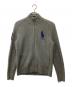 POLO RALPH LAUREN（ポロ・ラルフローレン）の古着「ビッグポニードライバーズニット」｜グレー