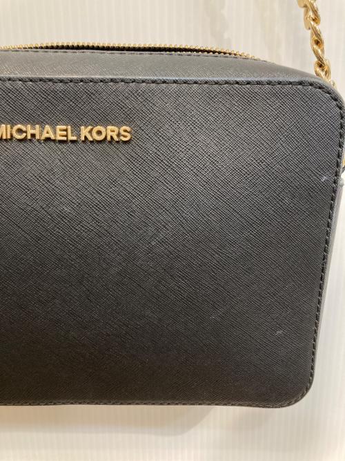 MICHAEL KORS（マイケルコース）MICHAEL KORS (マイケルコース) LG EW CROSSBODY BAG ブラックの古着・服飾アイテム