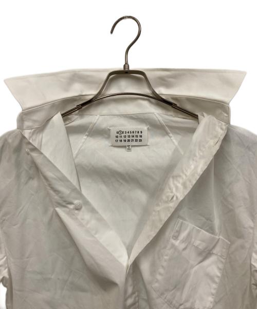Maison Margiela（メゾンマルジェラ）Maison Margiela (メゾンマルジェラ) ボタンシャツ ホワイト サイズ:38の古着・服飾アイテム