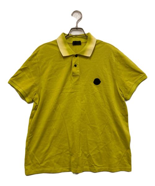 MONCLER（モンクレール）MONCLER (モンクレール) MAGLIA POLO MANICA CORTA イエロー サイズ:Lの古着・服飾アイテム