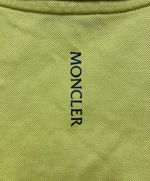 MONCLER（モンクレール）MONCLER (モンクレール) MAGLIA POLO MANICA CORTA イエロー サイズ:Lの古着・服飾アイテム