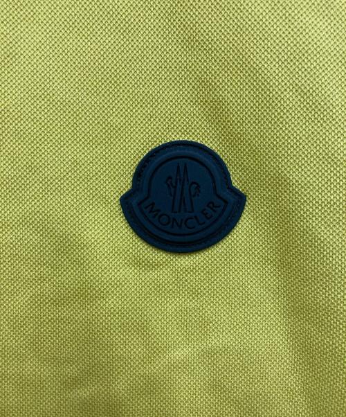 MONCLER（モンクレール）MONCLER (モンクレール) MAGLIA POLO MANICA CORTA イエロー サイズ:Lの古着・服飾アイテム