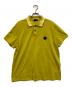 MONCLER（モンクレール）の古着「MAGLIA POLO MANICA CORTA」｜イエロー