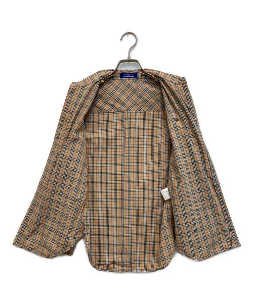 Burberry's（バーバリーズ）Burberry's (バーバリーズ) ノバチェックシャツ ブラウン サイズ:38の古着・服飾アイテム