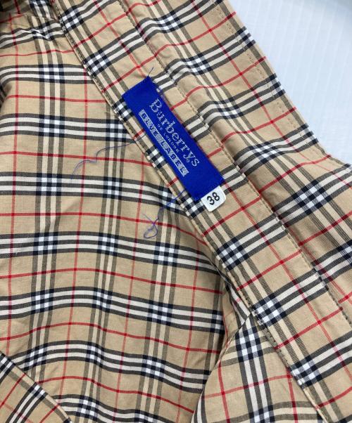 Burberry's（バーバリーズ）Burberry's (バーバリーズ) ノバチェックシャツ ブラウン サイズ:38の古着・服飾アイテム