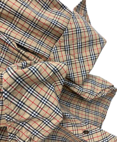 Burberry's（バーバリーズ）Burberry's (バーバリーズ) ノバチェックシャツ ブラウン サイズ:38の古着・服飾アイテム