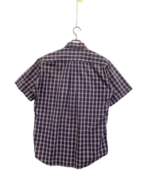 Burberry's（バーバリーズ）Burberry's (バーバリーズ) チェックシャツ ホワイト×ネイビー サイズ:Lの古着・服飾アイテム