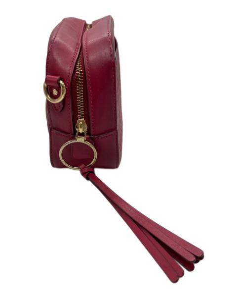 COACH（コーチ）COACH (コーチ) シグネチャーショルダーバッグ ピンクの古着・服飾アイテム