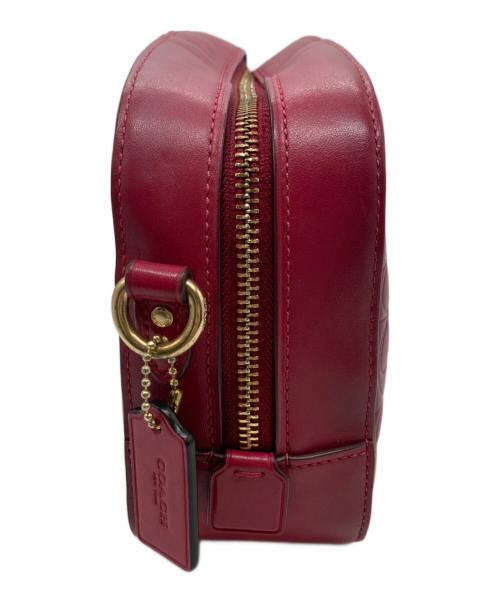COACH（コーチ）COACH (コーチ) シグネチャーショルダーバッグ ピンクの古着・服飾アイテム