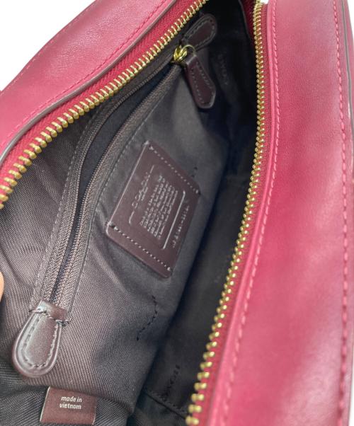 COACH（コーチ）COACH (コーチ) シグネチャーショルダーバッグ ピンクの古着・服飾アイテム