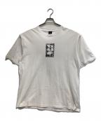 HUFハフ）の古着「プリントTシャツ」｜ホワイト