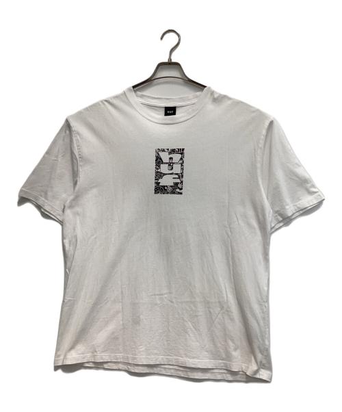 HUF（ハフ）HUF (ハフ) プリントTシャツ ホワイト サイズ:XLの古着・服飾アイテム