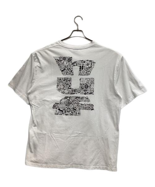 HUF（ハフ）HUF (ハフ) プリントTシャツ ホワイト サイズ:XLの古着・服飾アイテム