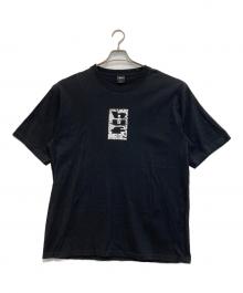 HUF（ハフ）の古着「プリントTシャツ」｜ブラック