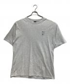HUFハフ）の古着「ロゴTシャツ」｜グレー