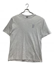 HUF（ハフ）の古着「ロゴTシャツ」｜グレー