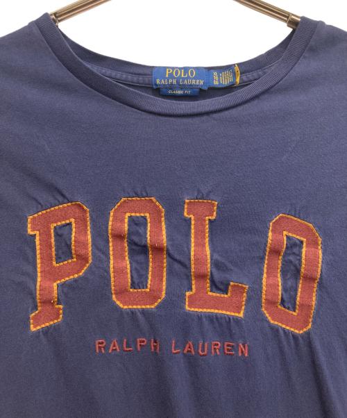 POLO RALPH LAUREN（ポロ・ラルフローレン）POLO RALPH LAUREN (ポロ・ラルフローレン) SSCNCLSM-SHORTSLEEVE TEE ネイビー サイズ:XLの古着・服飾アイテム