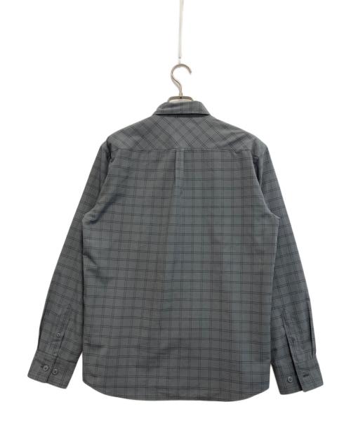 MAMMUT（マムート）MAMMUT (マムート) レンニ ロングスリーブ シャツ アジアンフィット グレー サイズ:Sの古着・服飾アイテム