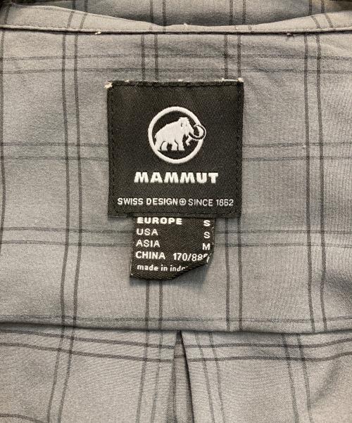 MAMMUT（マムート）MAMMUT (マムート) レンニ ロングスリーブ シャツ アジアンフィット グレー サイズ:Sの古着・服飾アイテム