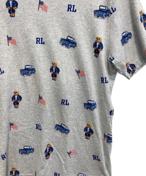 POLO（ポロ）POLO (ポロ) ポロベアプリントTシャツ グレー サイズ:XL（ｷｯｽﾞ規格）の古着・服飾アイテム