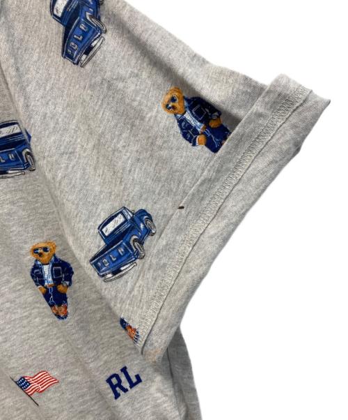 POLO（ポロ）POLO (ポロ) ポロベアプリントTシャツ グレー サイズ:XL（ｷｯｽﾞ規格）の古着・服飾アイテム