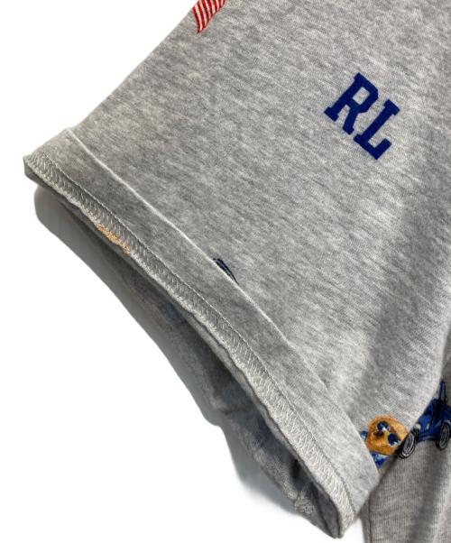 POLO（ポロ）POLO (ポロ) ポロベアプリントTシャツ グレー サイズ:XL（ｷｯｽﾞ規格）の古着・服飾アイテム