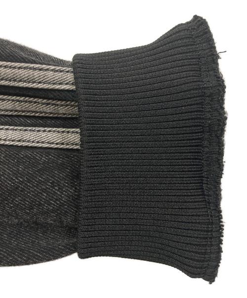 adidas（アディダス）adidas (アディダス) アディカラー ファースト ブラックデニム トラックトップ ブラック サイズ:Sの古着・服飾アイテム