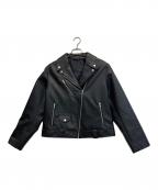 LEVI'Sリーバイス）の古着「ダブルライダースジャケット」｜ブラック