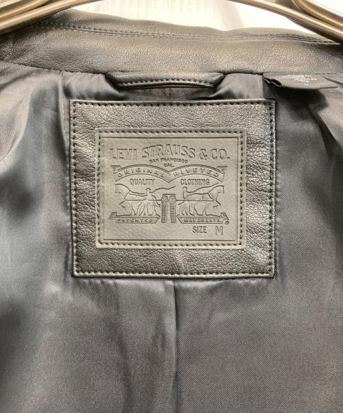 LEVI'S（リーバイス）LEVI'S (リーバイス) ダブルライダースジャケット ブラック サイズ:Mの古着・服飾アイテム
