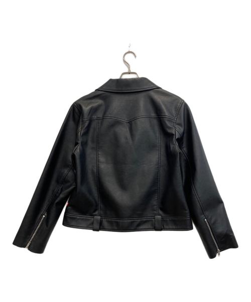 LEVI'S（リーバイス）LEVI'S (リーバイス) ダブルライダースジャケット ブラック サイズ:Mの古着・服飾アイテム